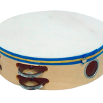 El Cometa - Pandero 15cm. 2 Hileras Rin de Pino sin Parche Mod.M152SPP