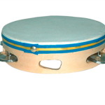 El Cometa - Pandero 20cm. 1 Hilera Rin de Pino con Parche Mod.M201PP