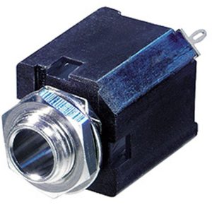 Rean – Jack 1/4″ para Chasis sin Contactos Normalizados Mod.NYS 234-3